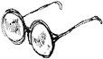 水晶の眼鏡