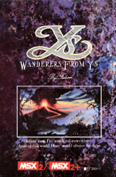 Wanderers from Ys MSX2 - 音楽使用場面：イースIII MSX2版