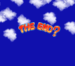 THE END？
