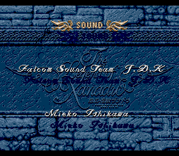 SOUND - Falcom Sound Team J.D.K, Mieko Ishikawa
